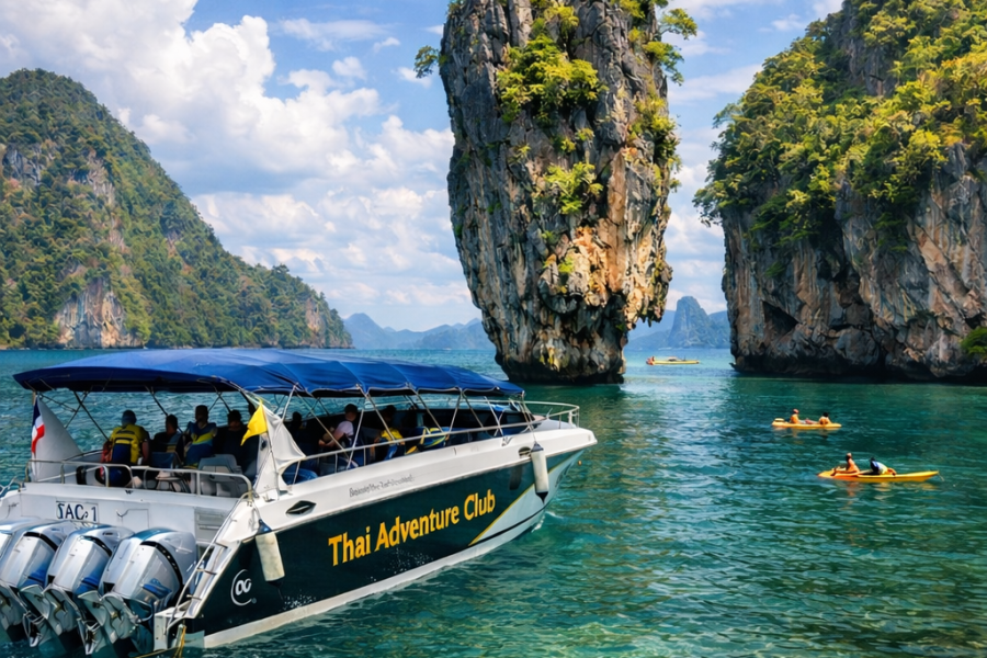 Phuket: James Bond Island & Zcoco Beach by Speedboat