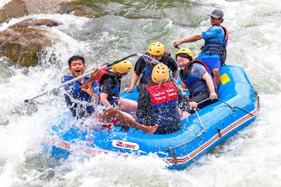 water rafting adventure