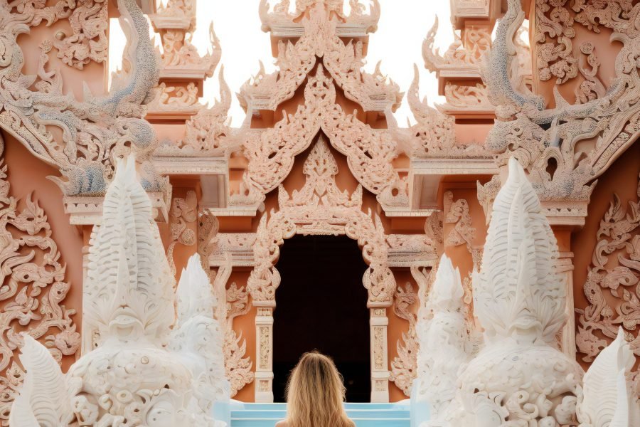 Chiang Rai Temple White + Black Museum + Blue Temple + Golden Triangle
