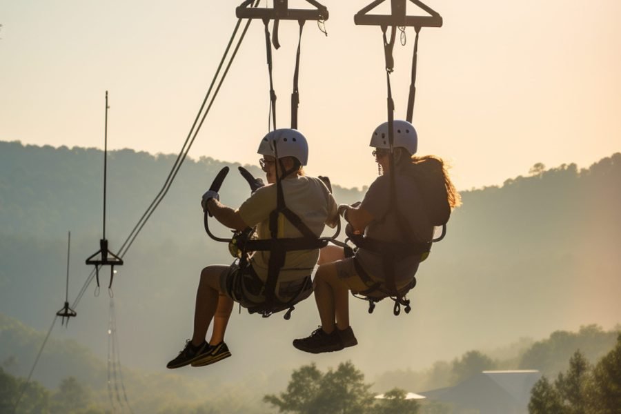 Package B (Zipline 14 Stations +Jungle Coaster+ Quick Jump + Swing)