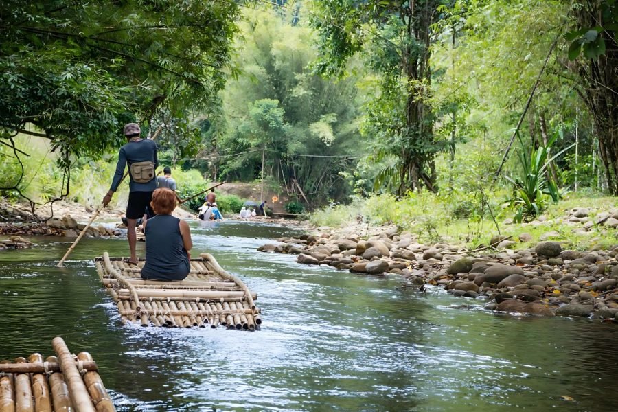 Bamboo Rafting Experience A