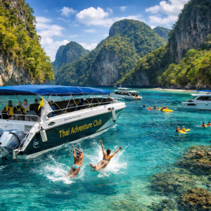 Phuket: Phi Phi Islands and Zcoco Beach by Speedboat