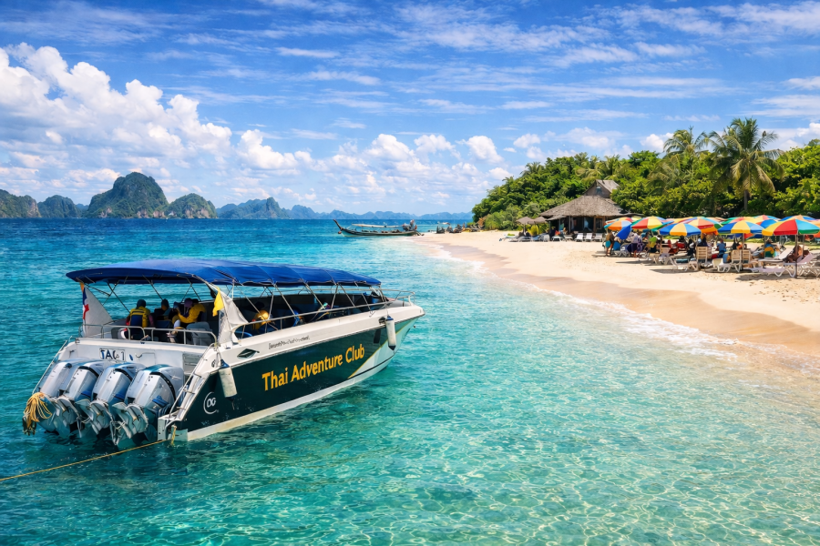 Phuket: khai island half day tour by Speedboat