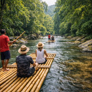 Phuket: Bamboo Rafting (Program A)