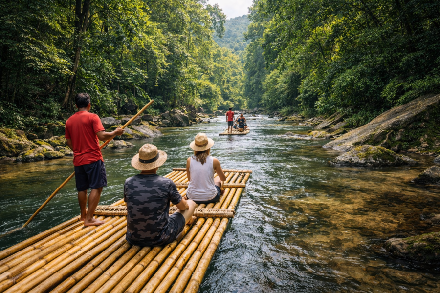 Phuket: Bamboo Rafting (Program A)