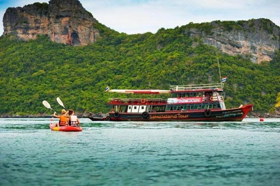Koh Samui :Kayaking-Snorkelling Angthong Explorer ( By Big Boat )