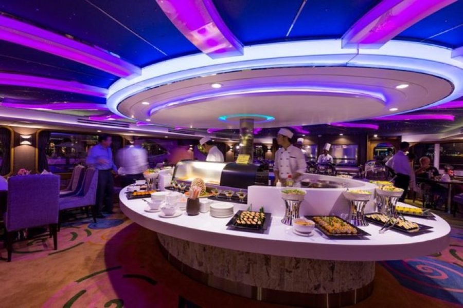 Bangkok: Grand Pearl Dinner Cruise